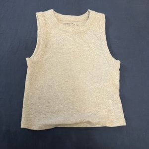 Abercrombie high neck cropped tank